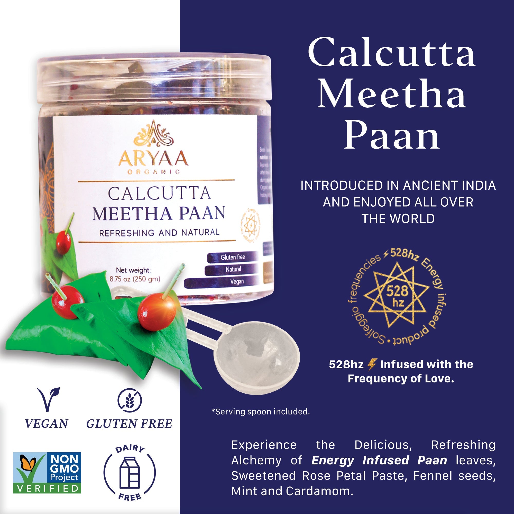 Aryaa Organic Paan-Calcutta Meetha - Aryaa Organic