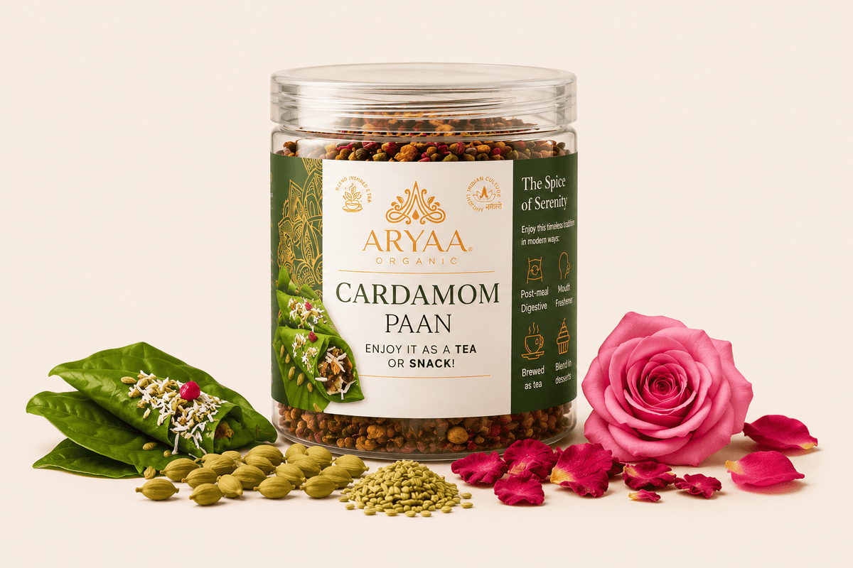 Aryaa Organic Paan-Cardamom - Aryaa Organic