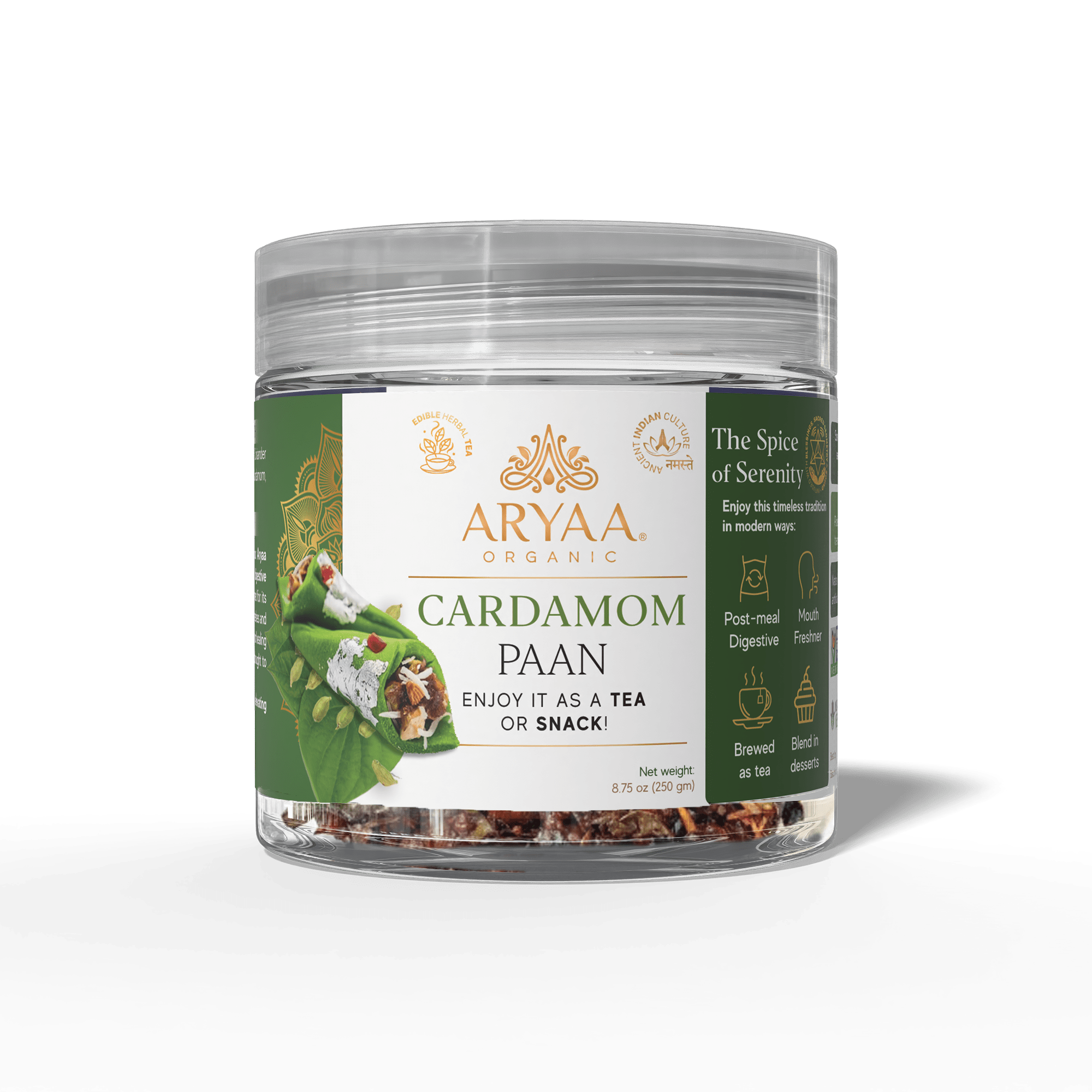 Aryaa Organic Paan - Saffron (Kesar) - Aryaa Organic