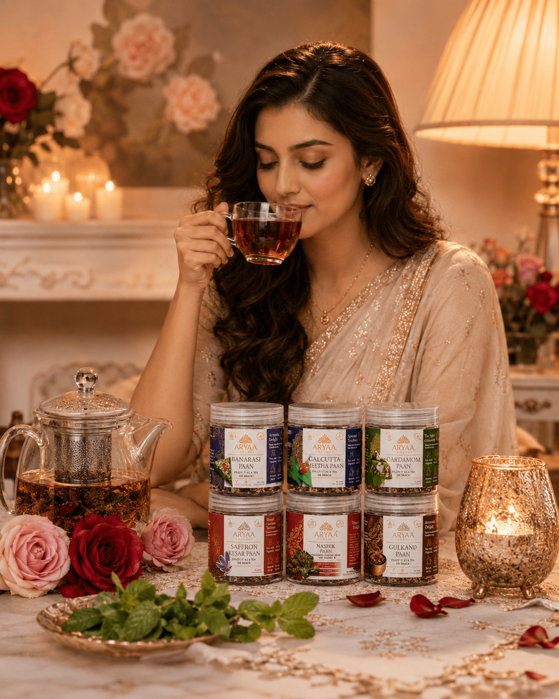 Aryaa Organic Paan - Saffron (Kesar) - Aryaa Organic