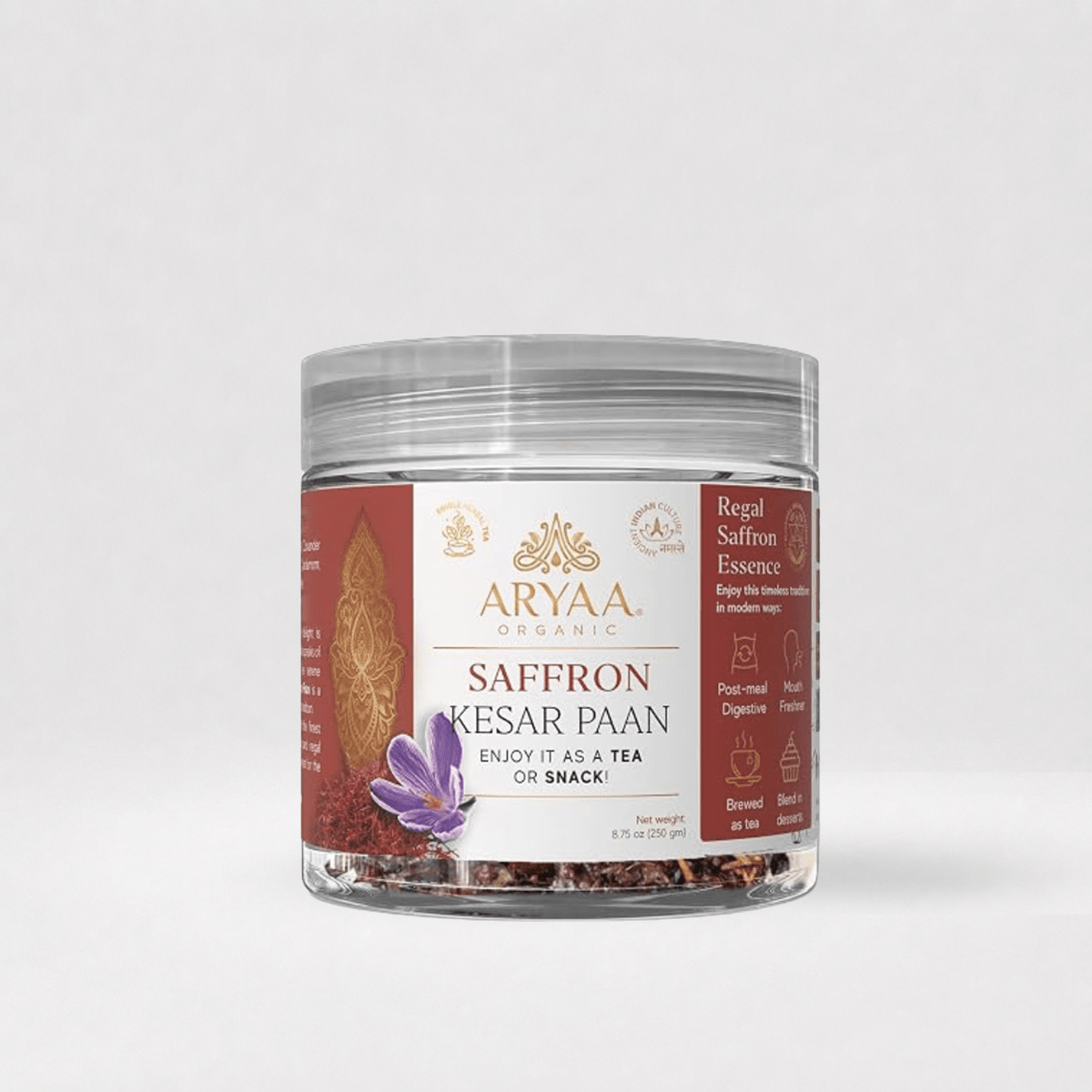 Aryaa Organic Paan - Saffron (Kesar) - Aryaa Organic