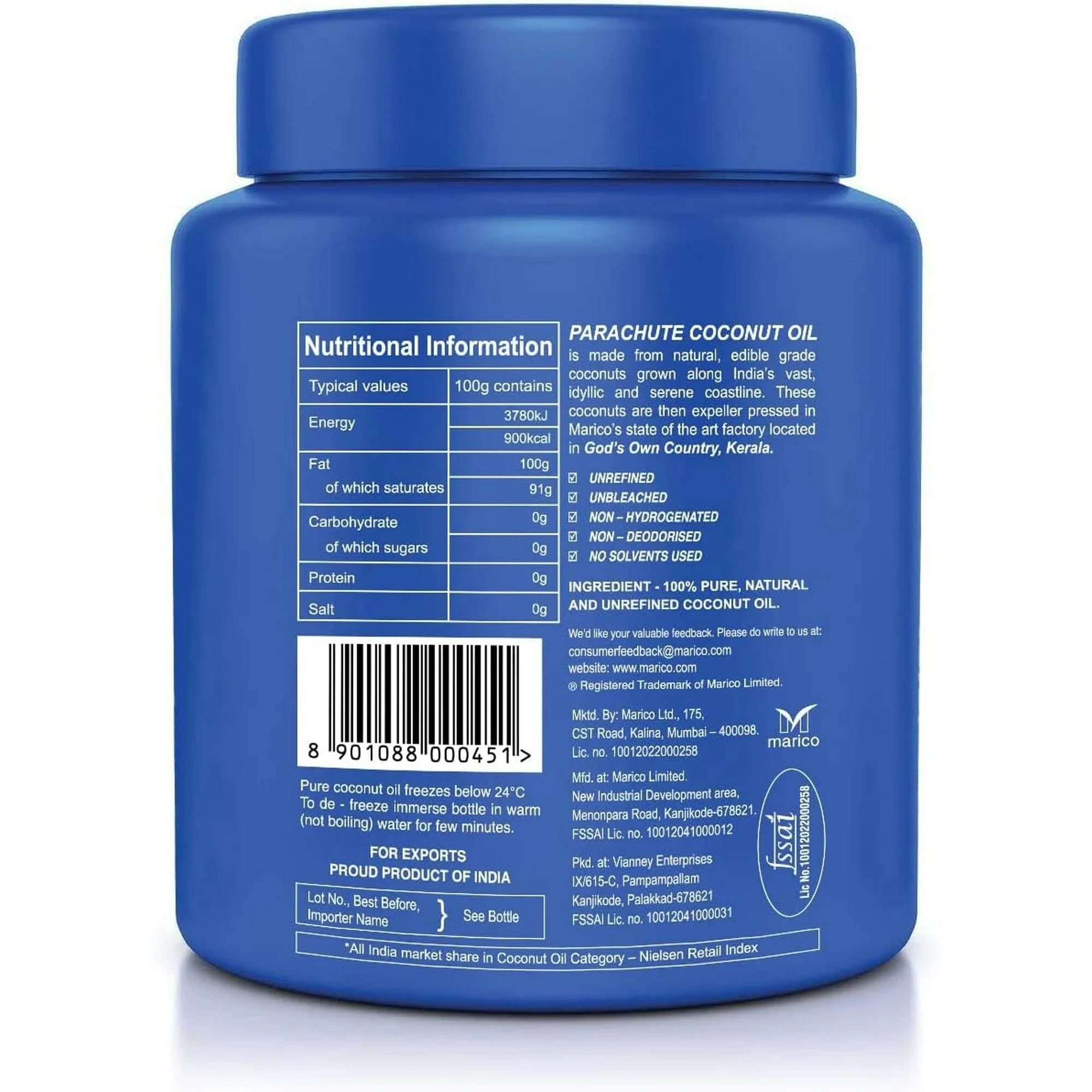 Coconut oil for pulling - Aryaa Organic