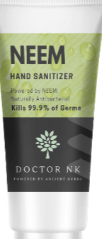 Doctor Nk Neem and Aloe Natural Sanitizer - Aryaa Organic