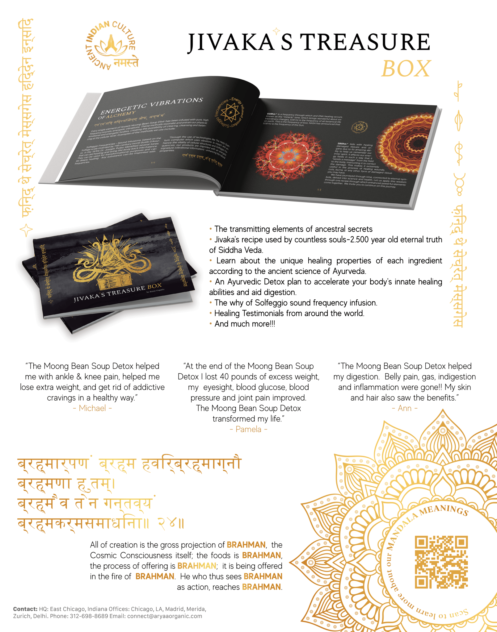 Jivaka's Treasure Book - Aryaa Organic