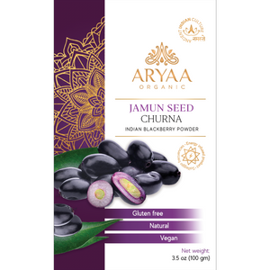 Aryaa Organic Jamun Powder - Indian Blackberry (Organic)