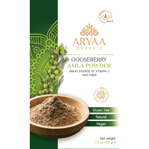 Aryaa Organic Amla Powder- Indian Gooseberry Powder (Organic)