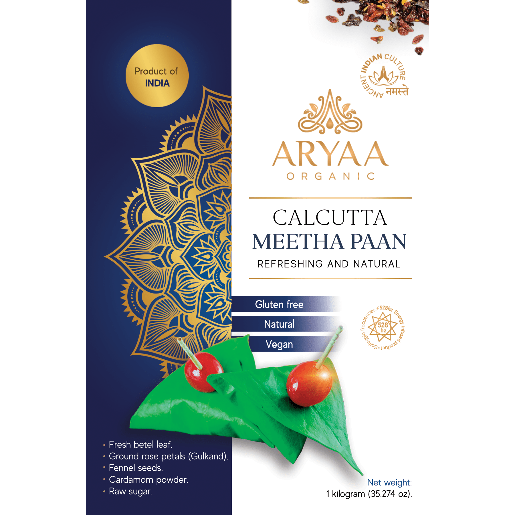 Aryaa Organic Paan-Cardamom - Aryaa Organic